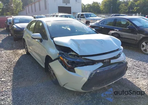 2022 Toyota Corolla Hybrid Le from USA, damaged, VIN JTDEAMDEXNJ041933